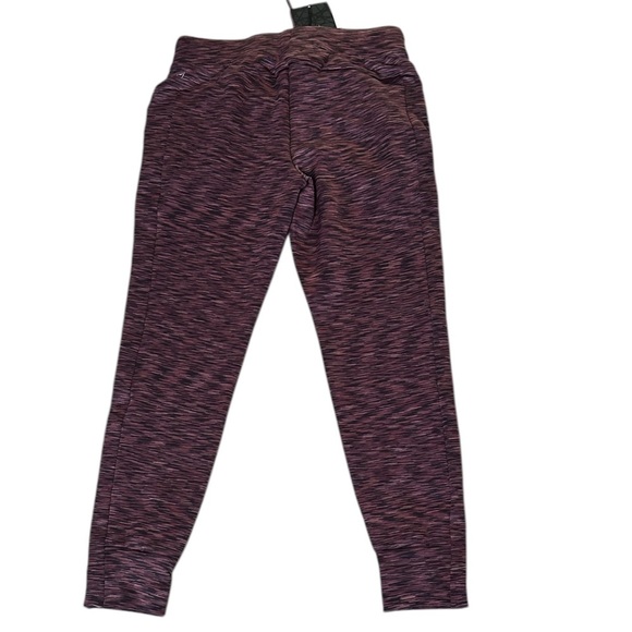 Spyder Active Maroon Purple Joggers with pockets Size Small - Picture 2 of 5